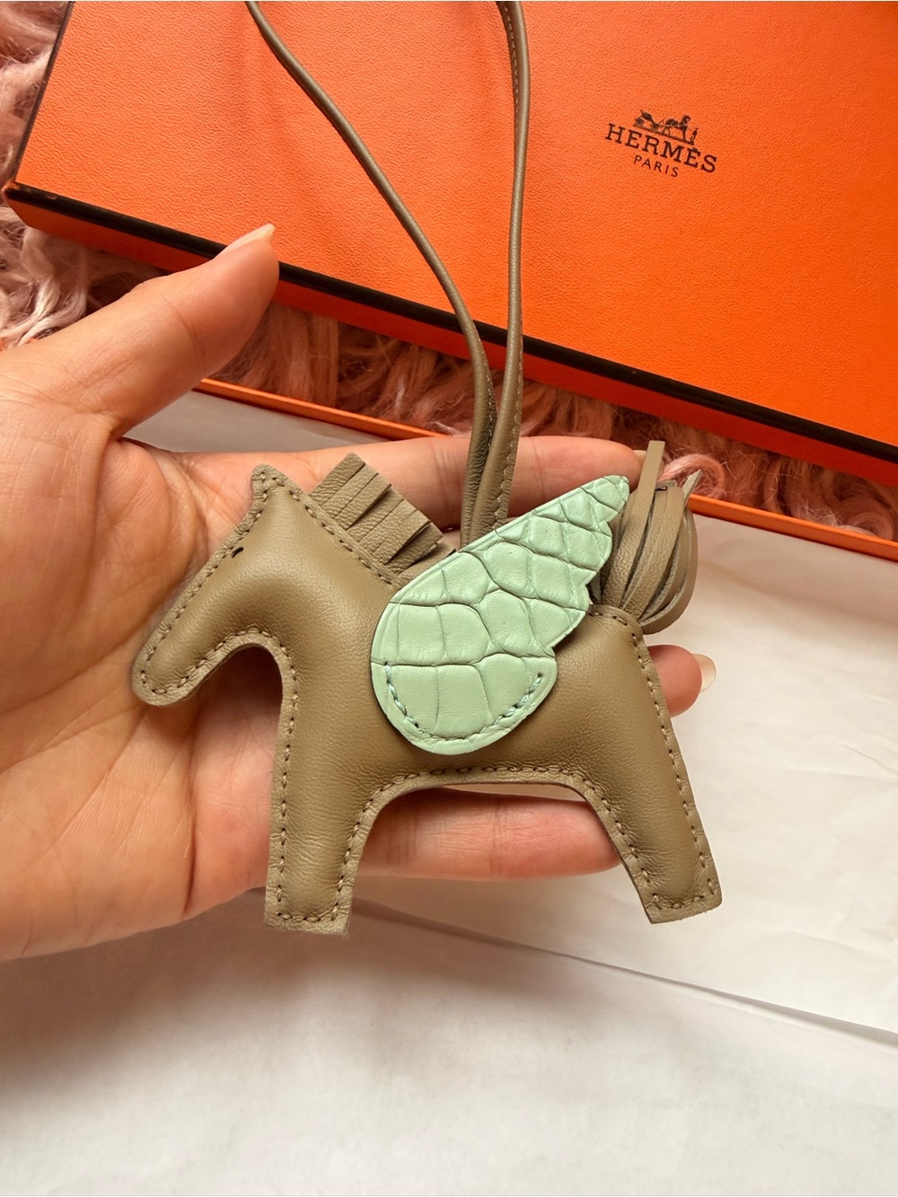 SUPER RARE Hermes Rodeo Pegase Touch 🐊